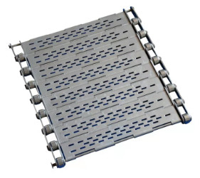 Vínculo de acero inoxidable de encargo de Mesh Belt Plate Slat Conveyor de la cadena
