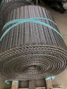 Correa espiral de cadena de acero inoxidable da alta temperatura del congelador SS304 para la máquina del secador