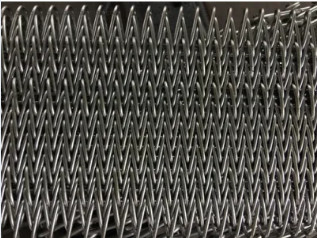 Correa espiral de cadena de acero inoxidable da alta temperatura del congelador SS304 para la máquina del secador