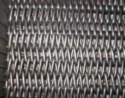 Alambre de cadena de alta temperatura de SS304 Mesh Belt Balanced Weave
