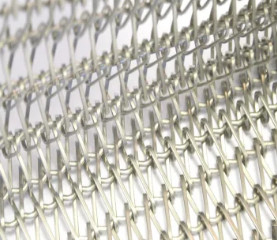 Cadena metálica decorativa Mesh Belt Chain Link Fence Mesh Fabric