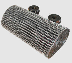 Cinturón de malla de acero inoxidable de protección lateral personalizado longitud del cinturón personalizable ancho o diámetro personalizado adecuado para procesos de tratamiento térmico