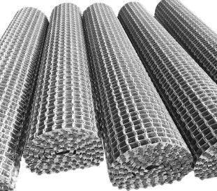 Malla de apertura de 1,0 mm. Cinta transportadora de malla metálica fabricada con alambre de acero, adecuada para entornos de funcionamiento continuo