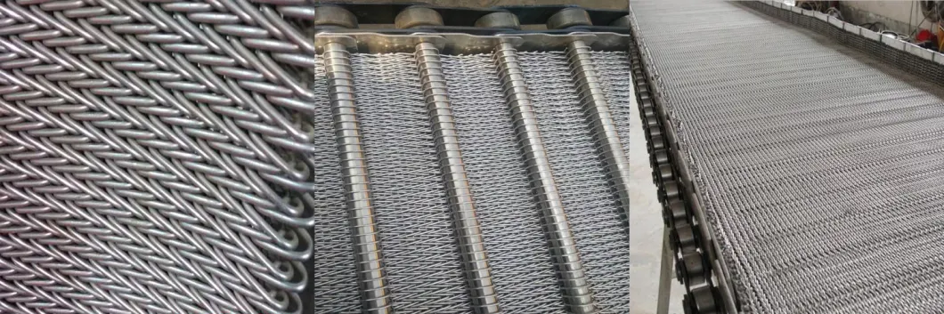 Alambre de acero inoxidable Mesh Belt/correa de Mesh Belt /Wire del alambre/banda transportadora