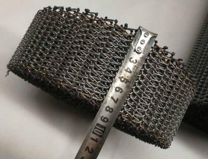 314 310s espiral de acero inoxidable de alta temperatura Mesh Conveyor Chain Belt Metal 13