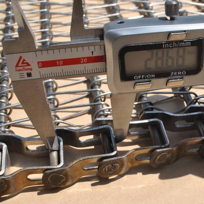 Cadena modificada para requisitos particulares de la banda transportadora del chocolate de la fruta de la resistencia a la corrosión conducida 3