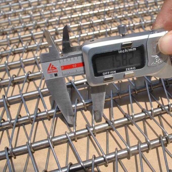 Cadena modificada para requisitos particulares de la banda transportadora del chocolate de la fruta de la resistencia a la corrosión conducida 2