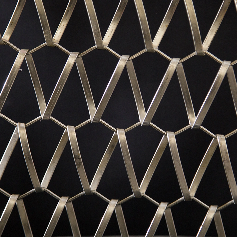 Malla tejida espiral equilibrada de Mesh Solar Shading Cladding Metal