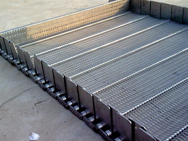El equilibrio espiral de cadena de acero inoxidable de alta temperatura del metal de la banda transportadora SS304 teje el alambre Mesh Belt Conveyor Mesh Belt